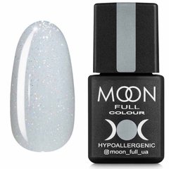 Гель-лак Moon Full Opal color №507 напівпрозорий з різнокольоровими блискітками 8 мл