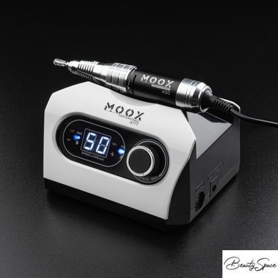 Фрезер Moox Professional X777 на 50 000 об/мин и 70 Вт для маникюра и педикюра Белый