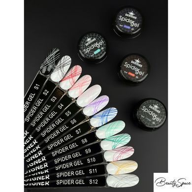 Гель паутинка Designer Professional Spider Gel 8 мл, S3 (Красный)