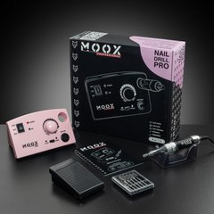Фрезер Moox Professional X104 на 45 000 об/хв та 65 Вт для манікюру та педикюру Рожевий