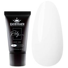 Полигель 30 мл, Designer Professional Milk White №1
