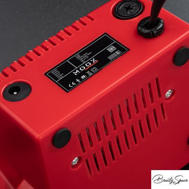 Фрезер Moox Professional X104 на 45 000 об/хв та 65 Вт для манікюру та педикюру Червоний