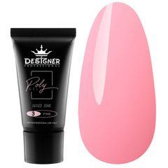 Полигель 30 мл, Designer Professional Pink №3