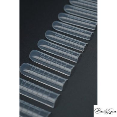 Верхні форми Дизайнер F6 Square super long - Polygel Nail Forms