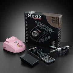 Фрезер Moox Professional X105 на 45 000 об/хв та 65 Вт для манікюру та педикюру Рожевий