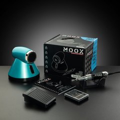 Фрезер Moox Professional X804 на 55 000 об/мин и 80 Вт для маникюра и педикюра Бирюзовый