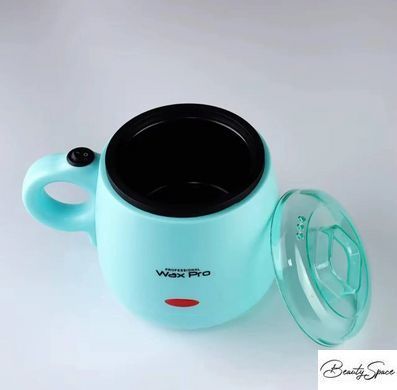 Воскоплав банковий Wax Warmer YSM-2002A на 200мл. (100 Вт) для депіляції, Блакитний