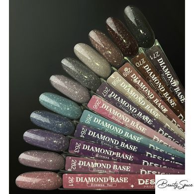 Базовое покрытие со светоотражающим эффектом Designer Professional Diamond Base 9 мл №268