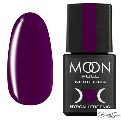 Гель-лак Moon Full Neon Ibiza №720 насичений фіолетовий 8 мл
