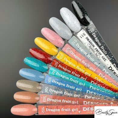 Гель-лак Designer Professional Dragon fruit №512, Чёрный